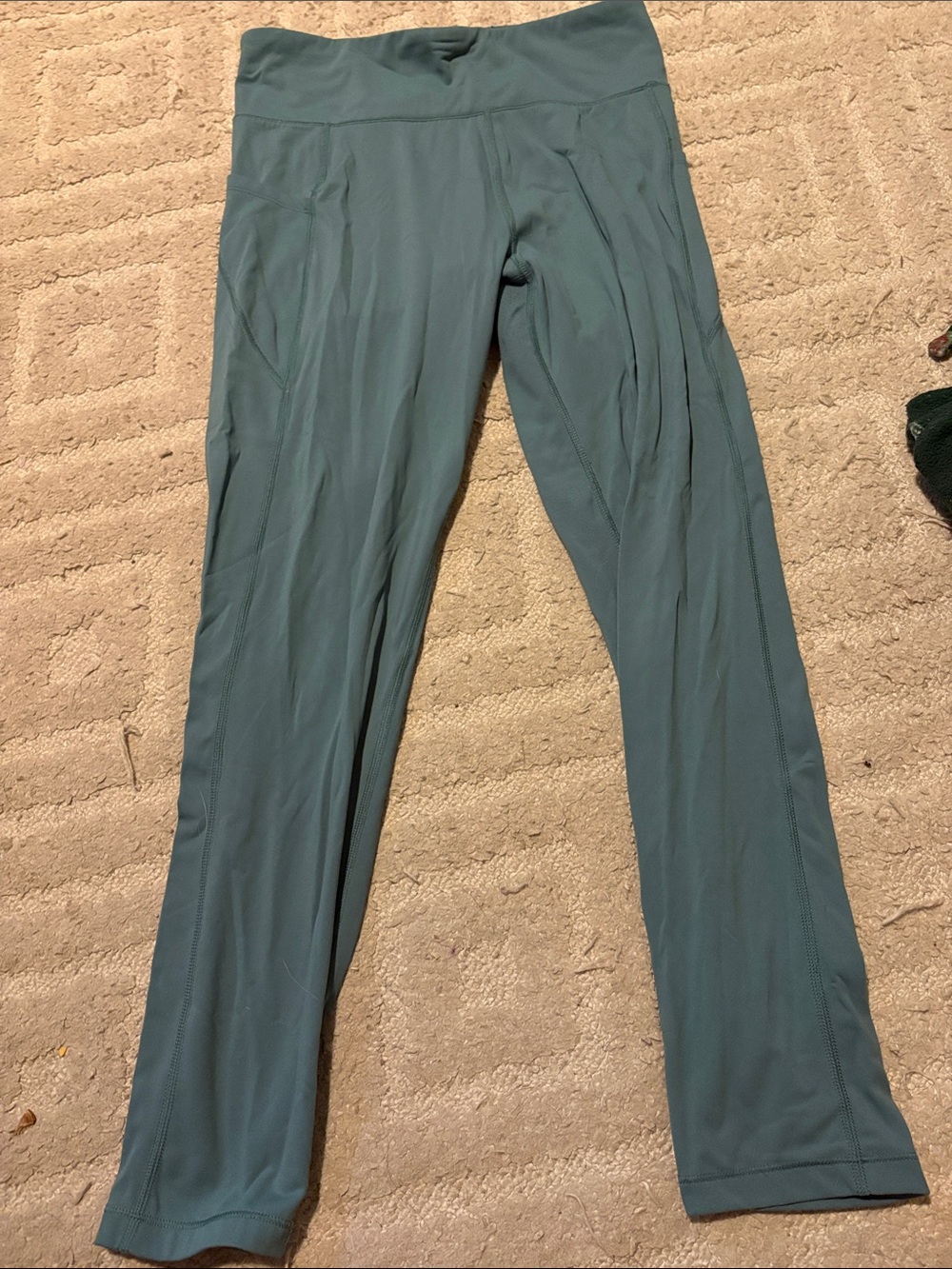 Aeropostale Women's Teal Performance Leggings